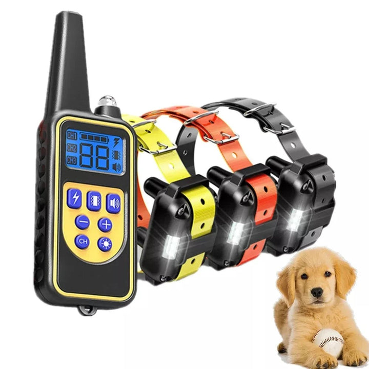 Waterproof remote dog training collar - product photo 3