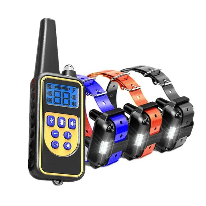 Waterproof remote dog training collar - product photo 4