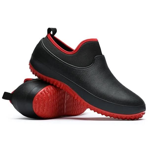 Waterproof slip-on work shoe with a non-slip tread sole - product photo 6