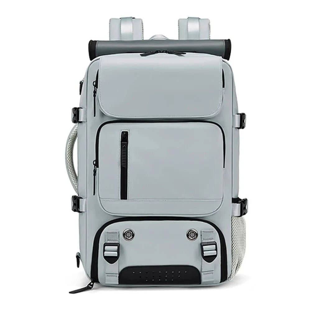 Waterproof travel backpack with a separate shoe compartment - product photo 11