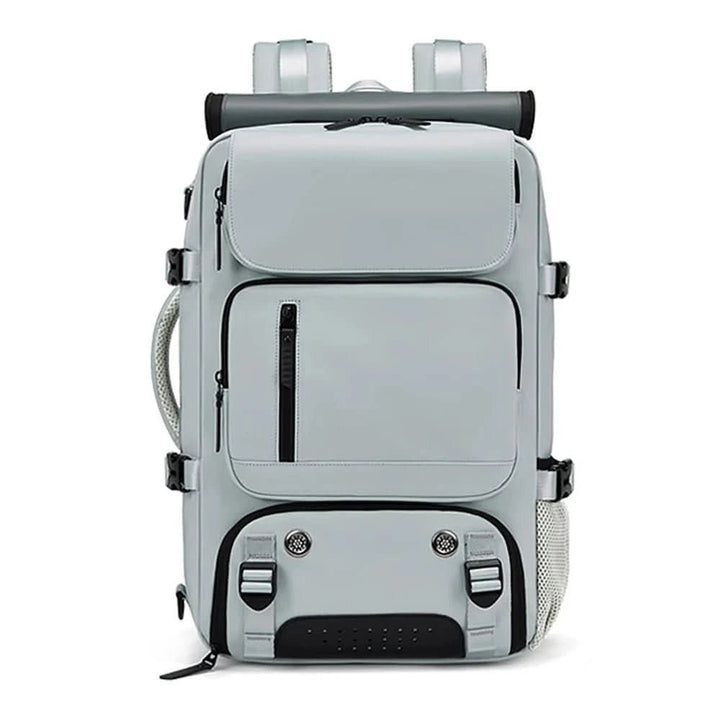 Waterproof travel backpack with a separate shoe compartment - product photo 11
