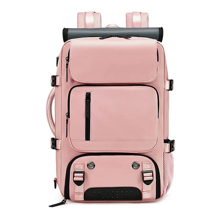 Waterproof travel backpack with a separate shoe compartment - product photo 12