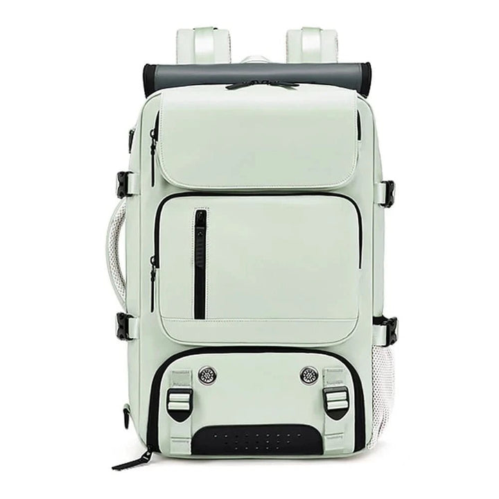 Waterproof travel backpack with a separate shoe compartment - product photo 14