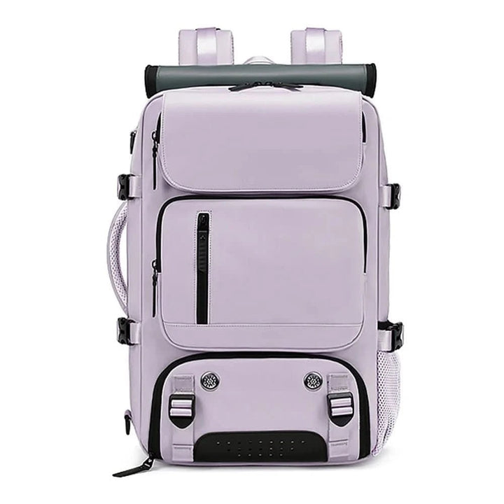 Waterproof travel backpack with a separate shoe compartment - product photo 15