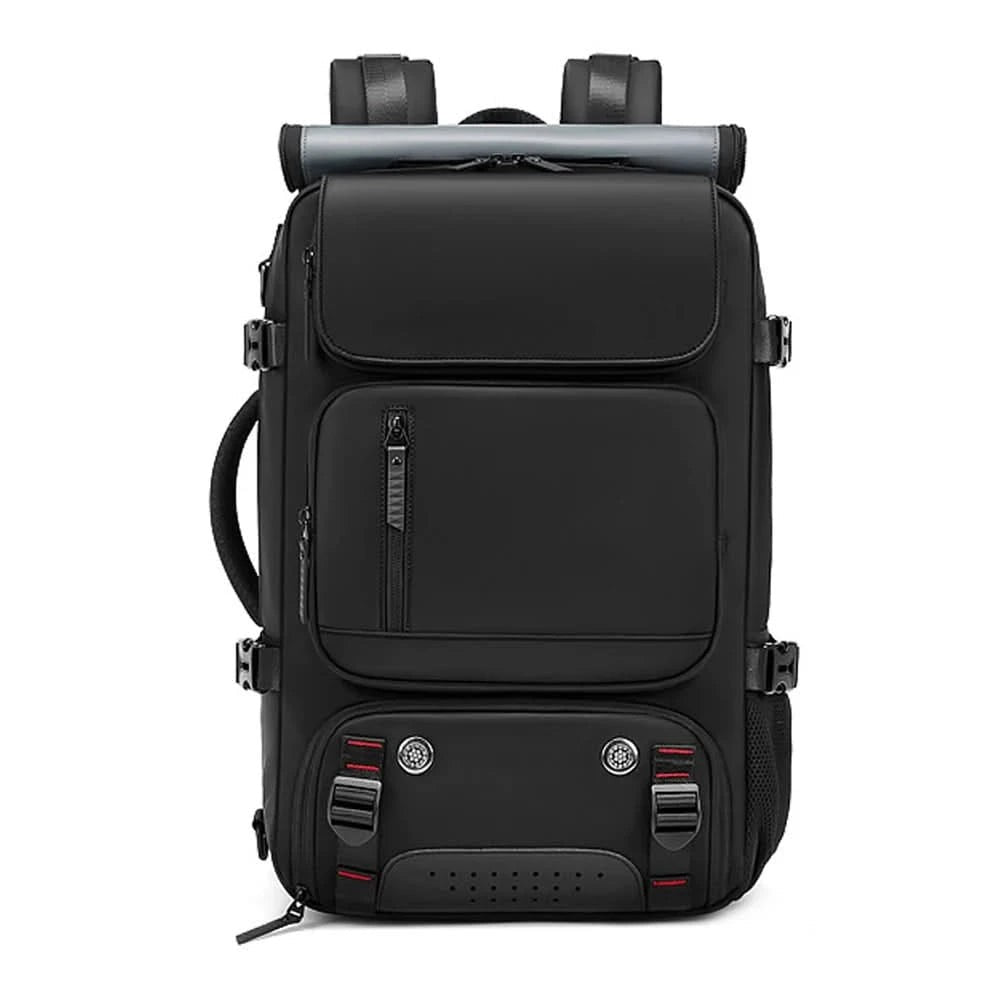Waterproof travel backpack with a separate shoe compartment - product photo 9