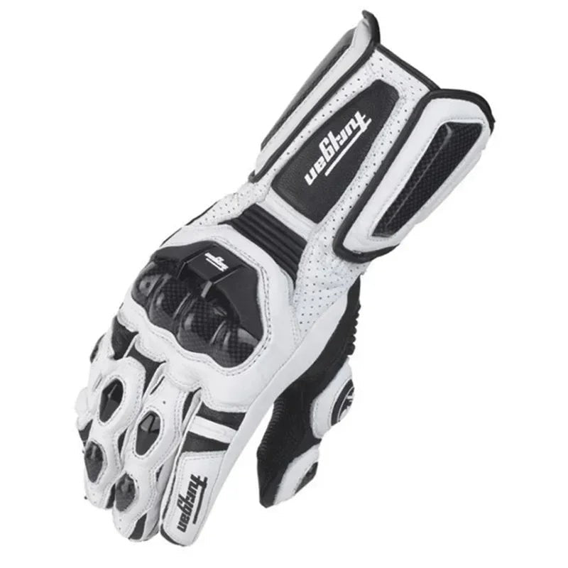 Waterproof motorcycle gloves with touchscreen tips - product photo 2