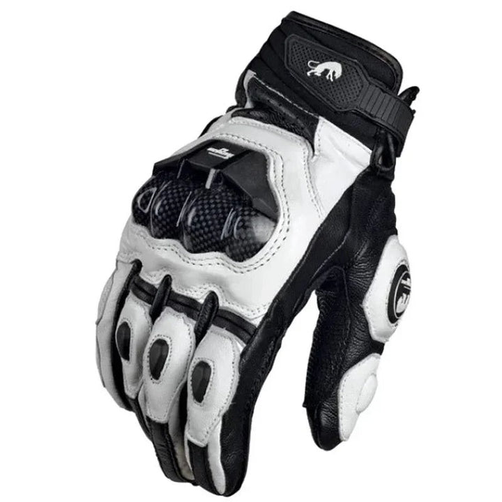 Waterproof motorcycle gloves with touchscreen tips - product photo 3