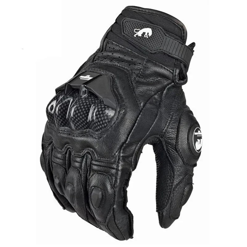 Waterproof motorcycle gloves with touchscreen tips - product photo 4