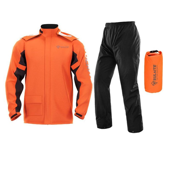 Waterproof windproof unisex rain suit - product photo 4