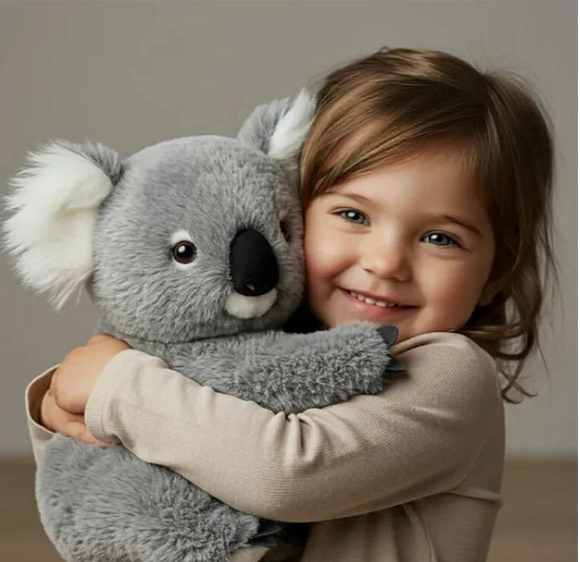 Weighted koala plush toy - product photo 2