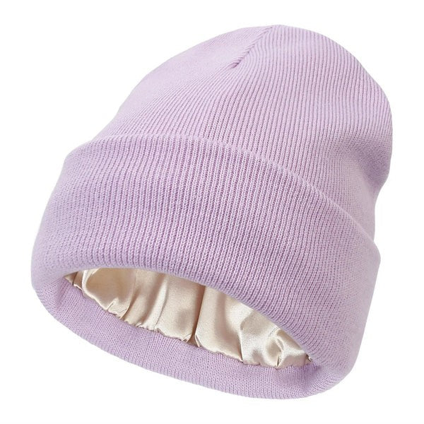 Winter beanie with a silk-lined interior - product photo 11