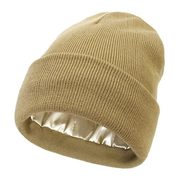 Winter beanie with a silk-lined interior - product photo 12