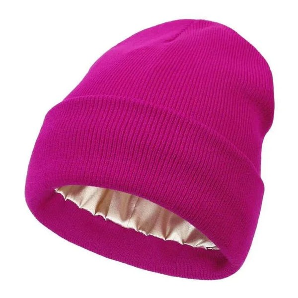 Winter beanie with a silk-lined interior - product photo 14