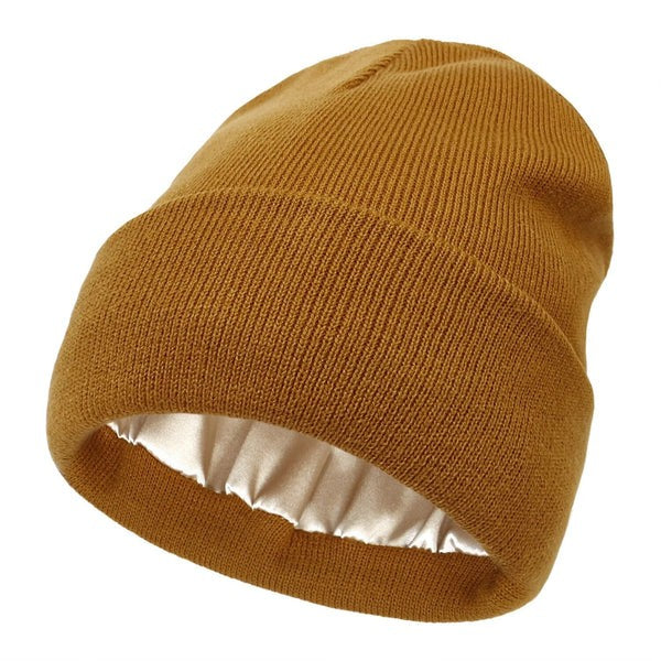 Winter beanie with a silk-lined interior - product photo 4