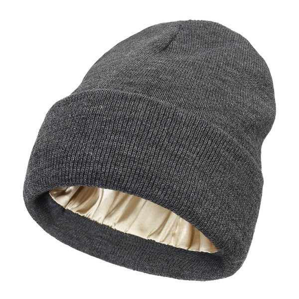 Winter beanie with a silk-lined interior - product photo 6