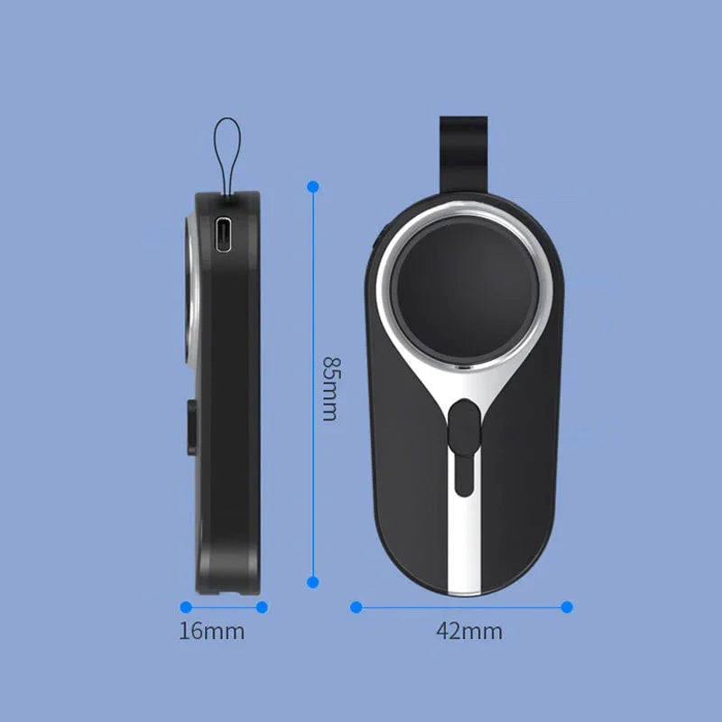 Wireless charging clip with a carabiner - product photo 9