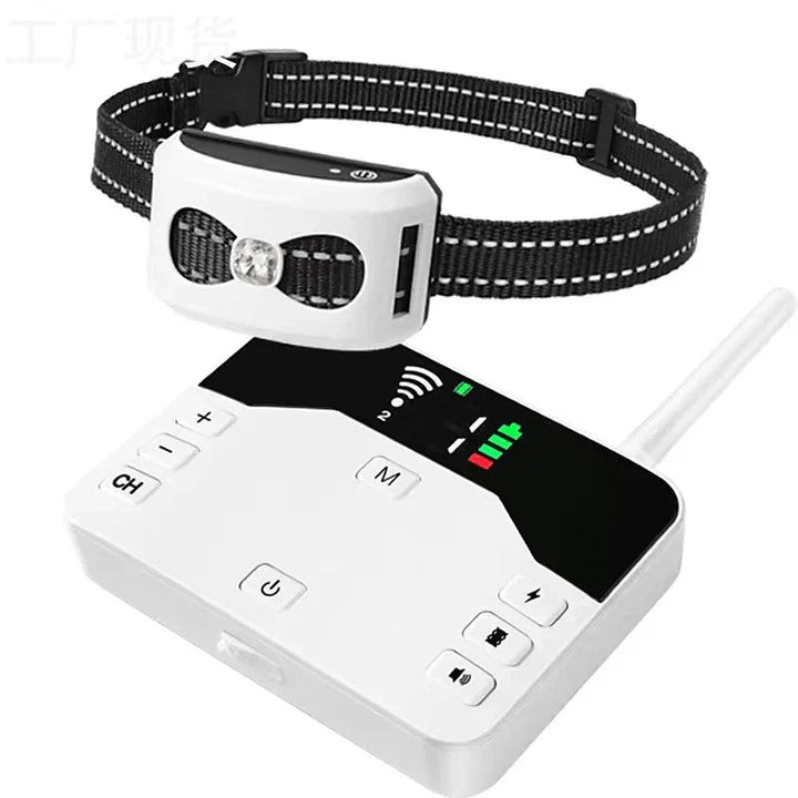 Wireless dog fence transmitter with a training collar - product photo 1