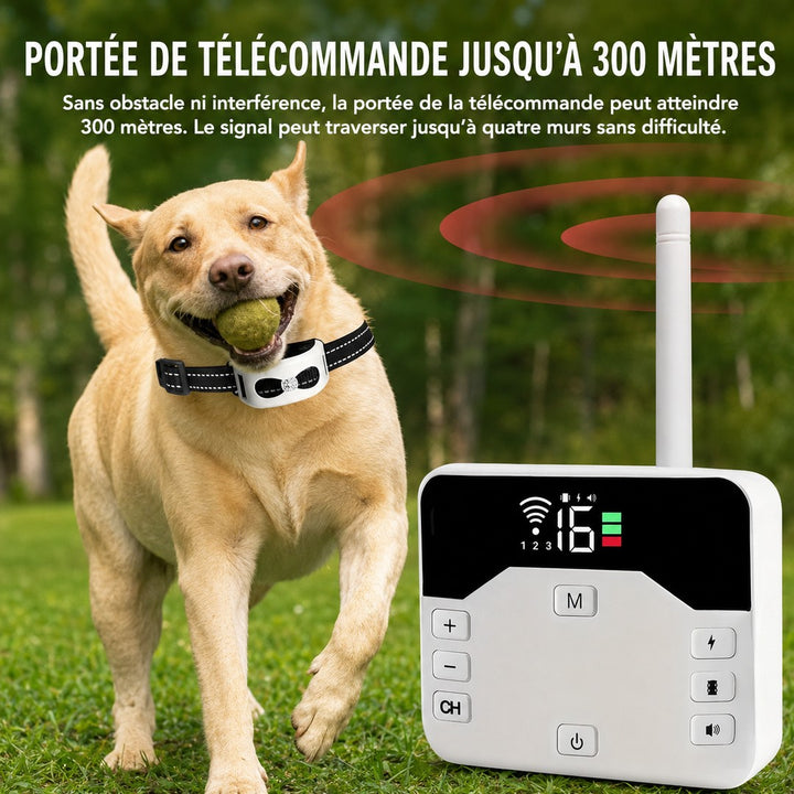 Wireless dog fence transmitter with a training collar - product photo 6