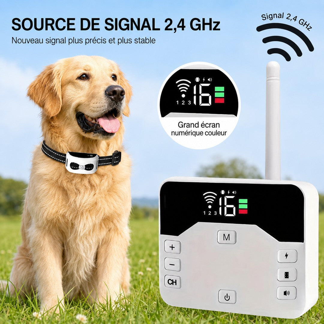 Wireless dog fence transmitter with a training collar - product photo 8