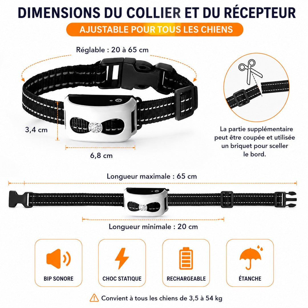 Wireless dog fence transmitter with a training collar - product photo 9
