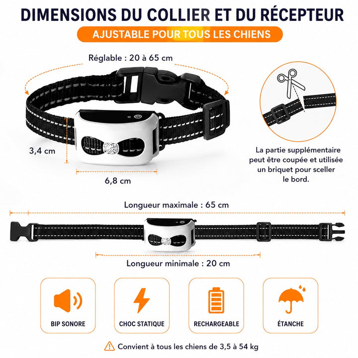 Wireless dog fence transmitter with a training collar - product photo 9