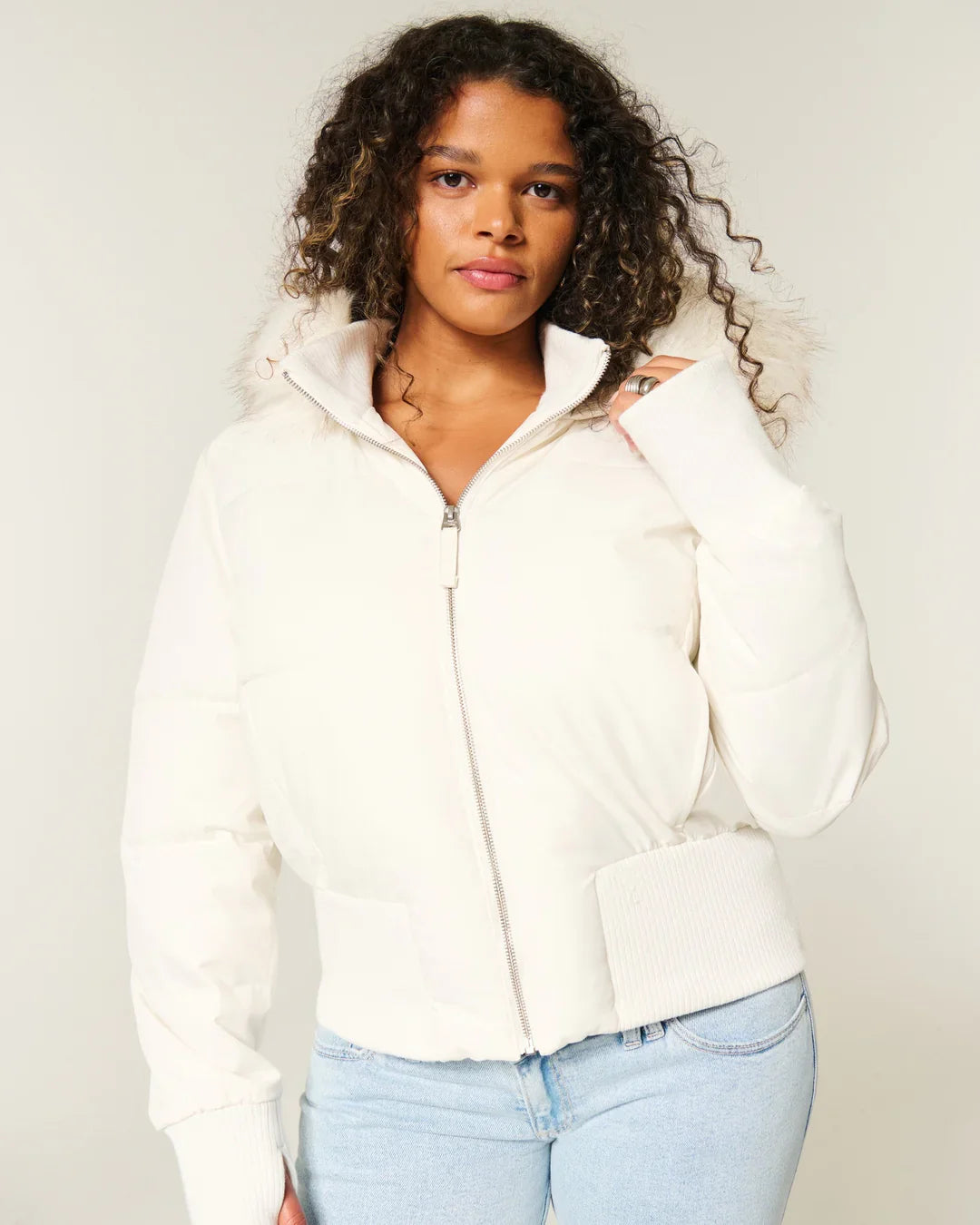 Clara | Women’s Quilted Winter Jacket With Detachable Hood