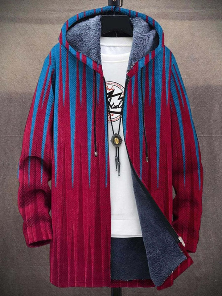 Women's art print jacket - product photo 4
