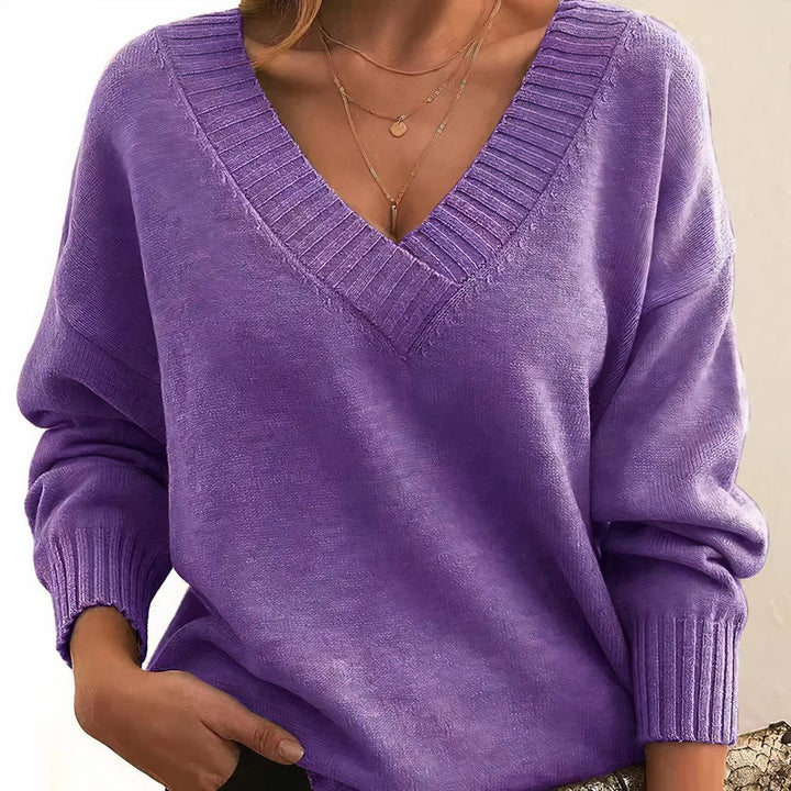 Women's cashmere-blend sweater - product photo 10