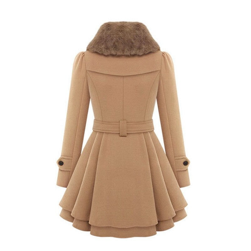 Women's clean-line coat - product photo 2