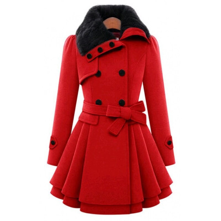 Women's clean-line coat - product photo 3