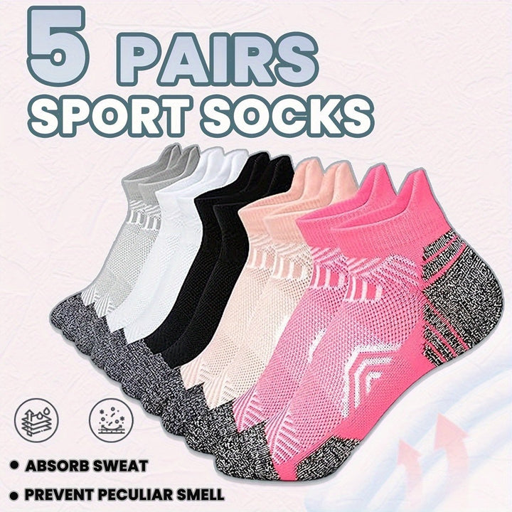 Women's compression sport socks in assorted colors - product photo 2
