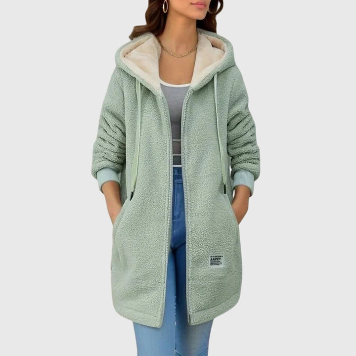 Women's fleece jacket - product photo 2