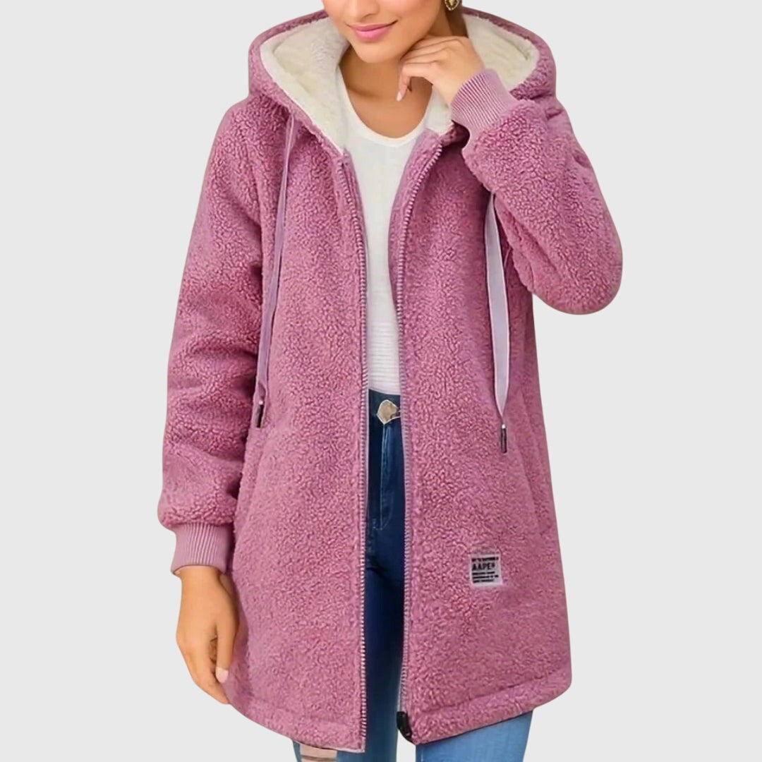 Women's fleece jacket - product photo 4