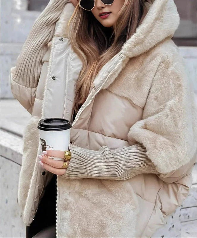 Women's hooded insulated jacket - product photo 3