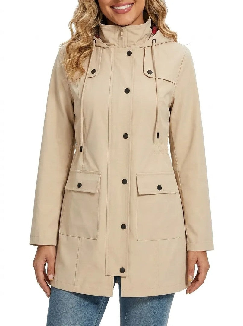 Women's hooded parka - product photo 1