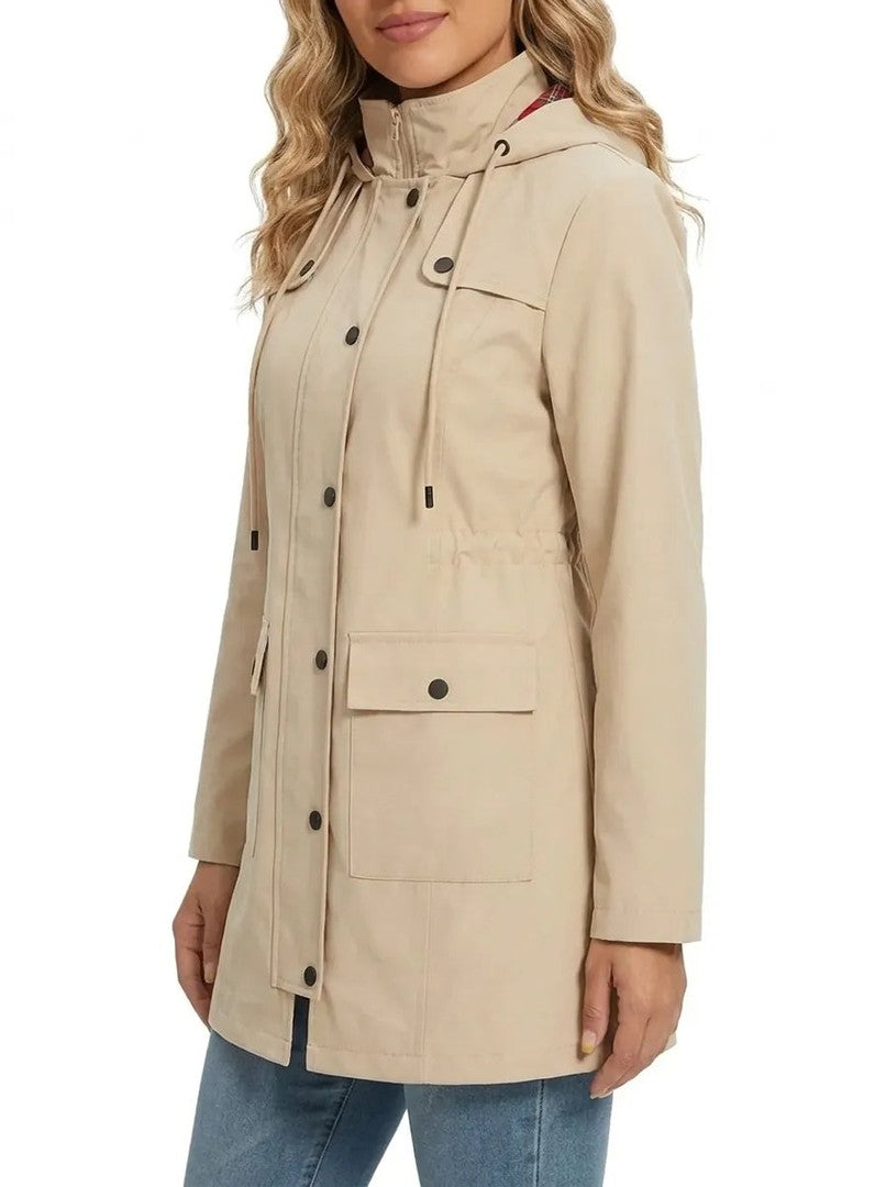 Women's hooded parka - product photo 2