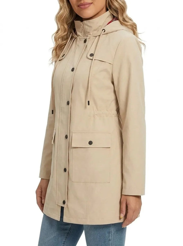 Women's hooded parka - product photo 2