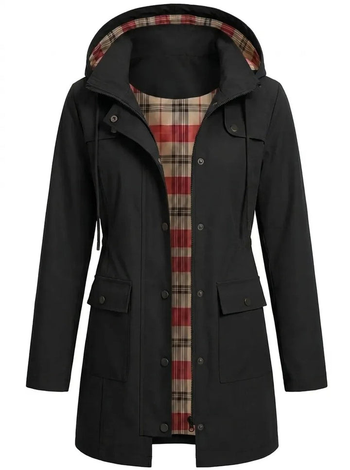 Women's hooded parka - product photo 4