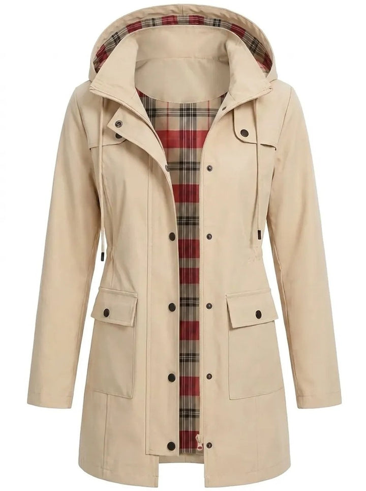 Women's hooded parka - product photo 5