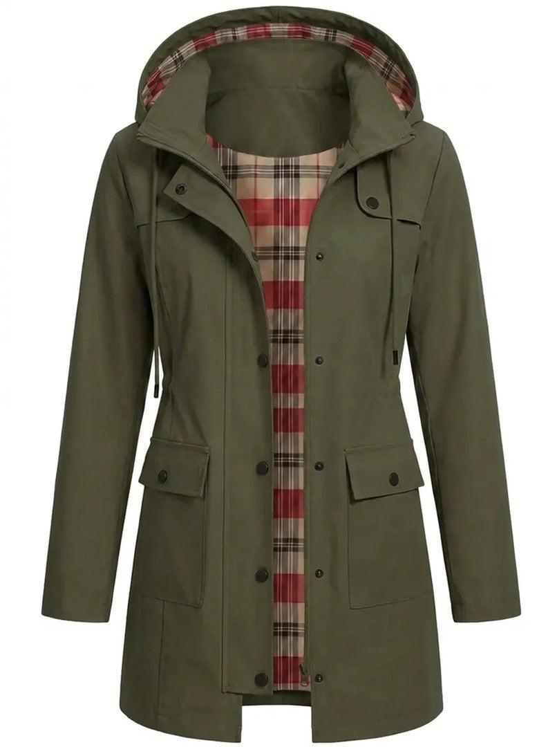 Women's hooded parka - product photo 7