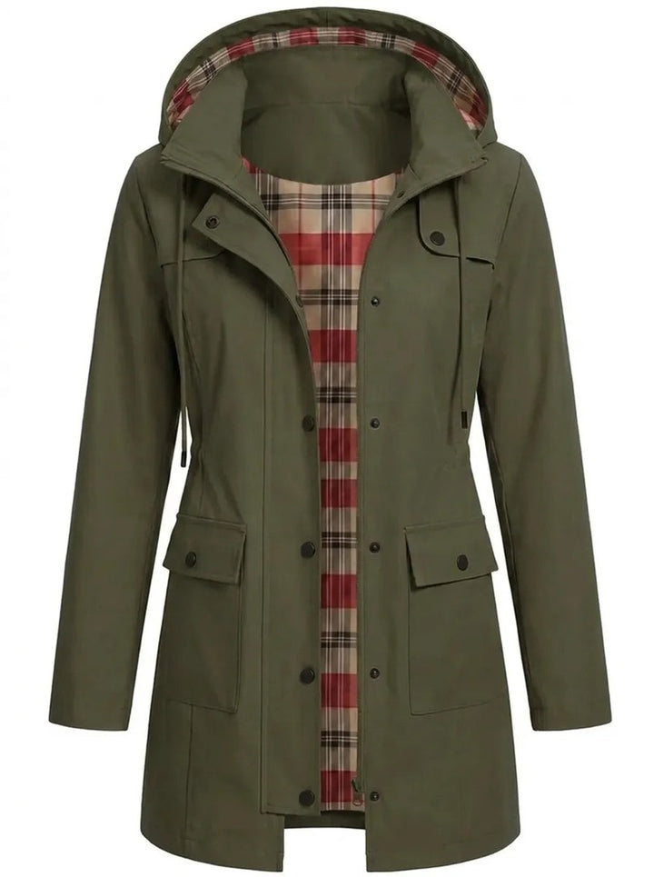 Women's hooded parka - product photo 7