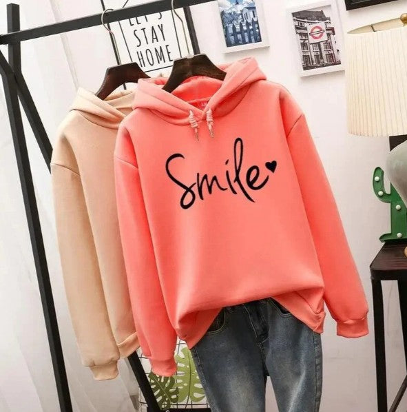 Women's hoodie in a warm shade - product photo 3