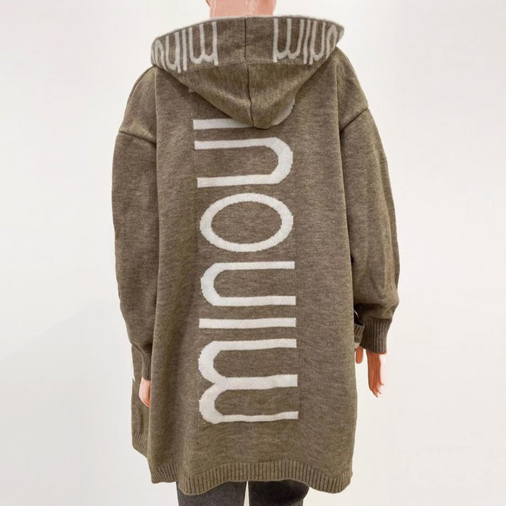 Women's knit cardigan - product photo 2