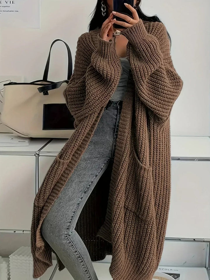 Women's oversized cardigan - product photo 1