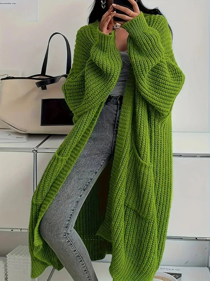 Women's oversized cardigan - product photo 2