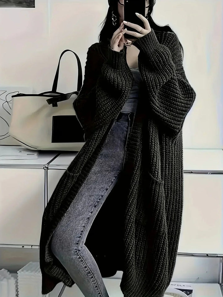 Women's oversized cardigan - product photo 3