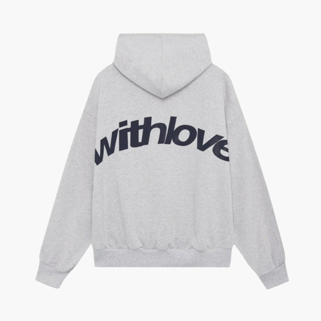 Women's oversized hoodie with a large back print - product photo 10