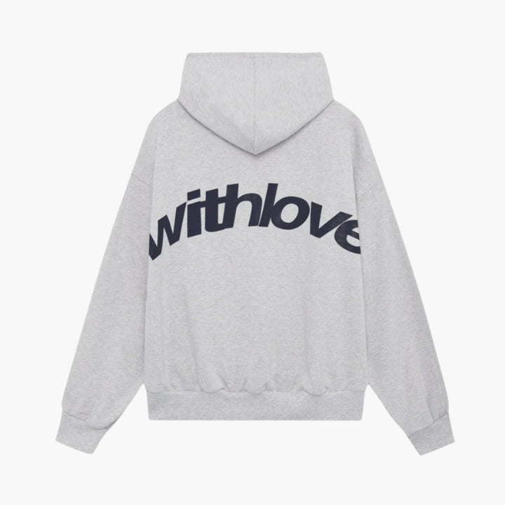 Women's oversized hoodie with a large back print - product photo 10