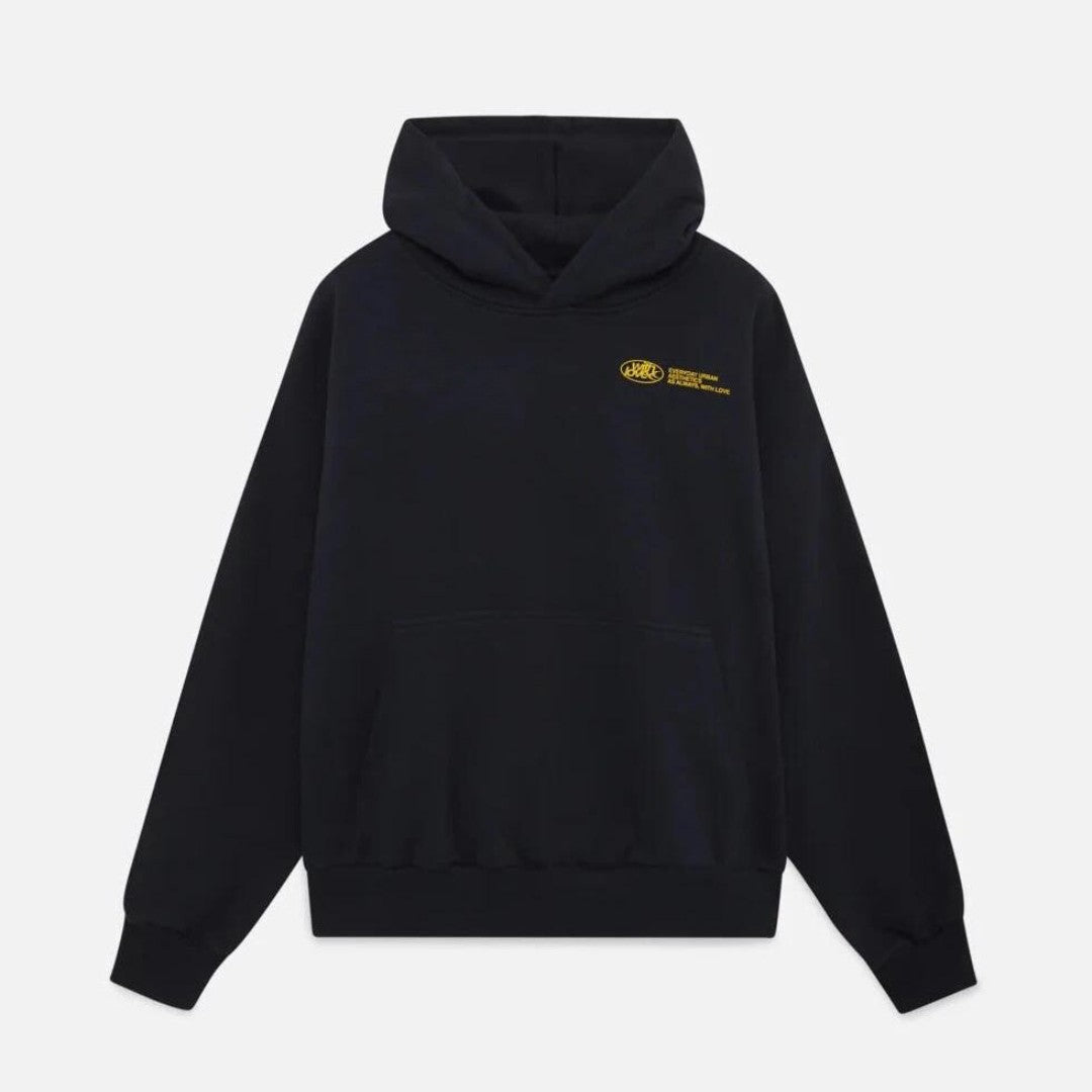 Women's oversized hoodie with a large back print - product photo 2