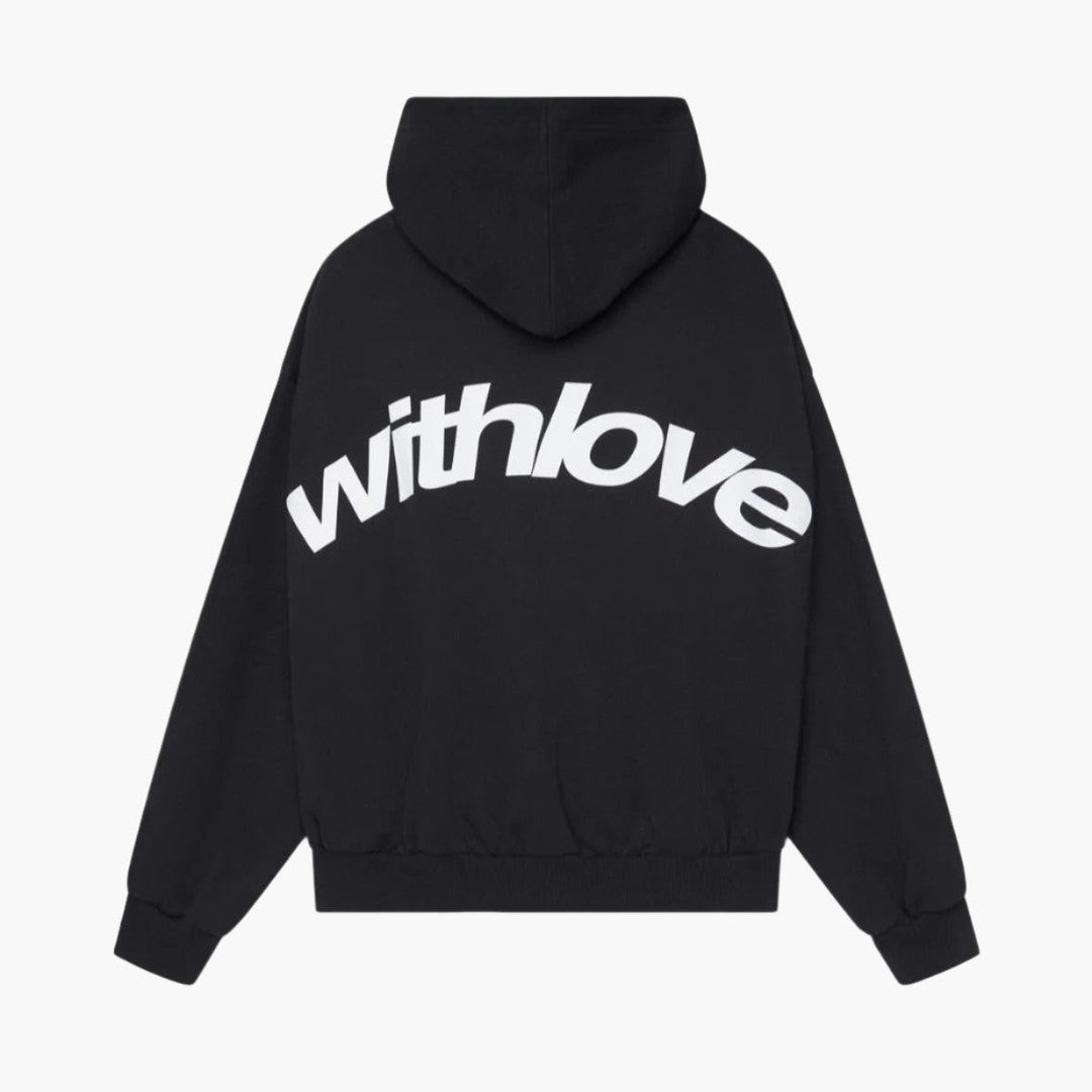 Women's oversized hoodie with a large back print - product photo 7